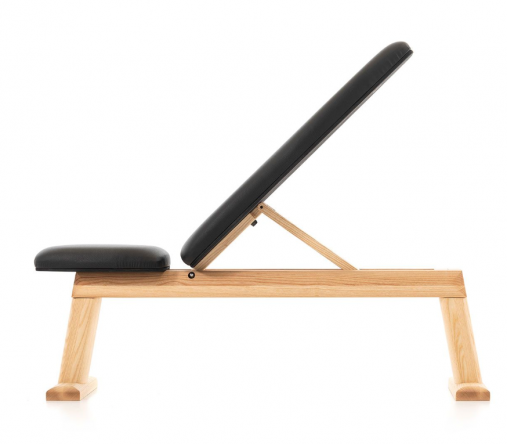 Скамья для жима NOHrD WeightBench ясень, натуральная кожа (арт. 25420)