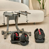 Стойка для регулируемых гантелей UNIXFIT 24 кг 