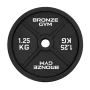 Диск олимпийский BRONZE GYM чугунный 1,25 кг окрашенный 51 мм.
