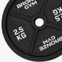 Диск олимпийский BRONZE GYM чугунный 2,5 кг окрашенный 51 мм.