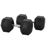 Гантель 30 кг гексагональная VictoryFit VF-H300 обрезиненная