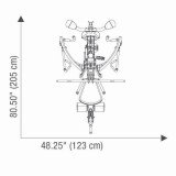 Мультистанция Hoist V4 ELITE стек 91 кг.
