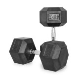 Гантель 40 кг гексагональная VictoryFit VF-H400 обрезиненная