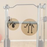 Держатель для хранения аксессуаров Body-Solid GDCCRACK. Опция кроссоверов серии GDCC