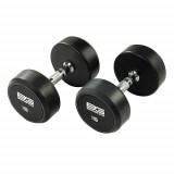 Гантель обрезиненная 15 кг BRONZE GYM 