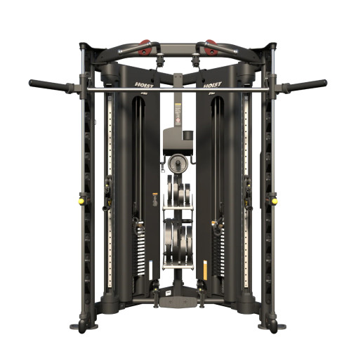 Домашний комплекс для функциональных тренировок HOIST H-8, черный матовый, стек 68 кг х 2