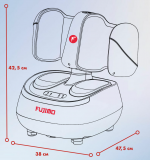 FUJIMO INGYANG (Инь Ян) F158 Массажер ног 2 в 1 