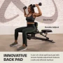 Универсальная скамья CENTR Muli-Adjustable Flat, Incline, Decline, Workout Bench (Inspire Fitness FID5.1)